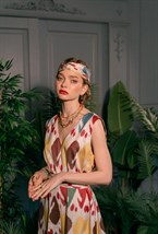 Шелковое платье LILI - фото 83395