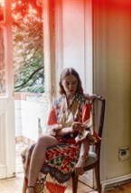 Платье-кимоно BELLE - фото 83407