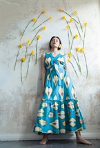 Платье-сарафан GERDA BLUE - фото 83416