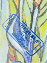 Клатч Комета "Ирисы для Mrs. Van Gogh" - фото 83452