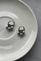 Серьги "Незабудки" - фото 83898