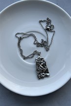 Подвеска "Мятая пластина" - фото 83922