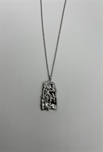 Подвеска "Мятая пластина" - фото 83924