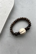 Браслет из натуральных бусин - фото 83977