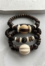 Браслет из натуральных бусин - фото 83979