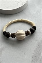 Браслет из натуральных бусин - фото 83981