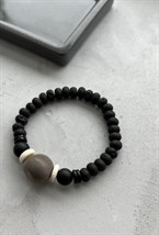 Браслет из натуральных бусин - фото 83985