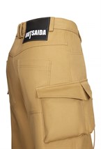 Брюки-карго из плотного хлопка - фото 84136