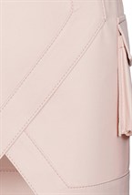 Юбка на высокой посадке с карманом-сумочкой - фото 84241