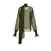 Блуза из шифона - фото 84343