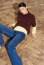 Джинсы клеш - фото 84353