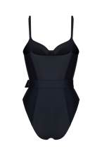 Слитный купальник с поясом - фото 84475