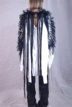 СВИТЕР ИЗ ТЕКСТИЛЬНЫХ ШНУРОВ - фото 84587