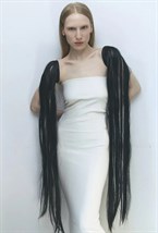 НАПЛЕЧНИКИ ИЗ ИСКУССТВЕННЫХ ВОЛОС - фото 84627