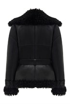 Дубленка с мехом тиградо - фото 85401