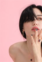 Серьги и колье MADE OF MAGIC - фото 86730