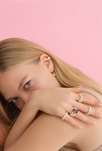 Кольцо CLASSY на мизинец - фото 86939