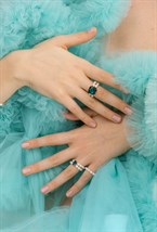 Кольцо CLASSY на мизинец - фото 86940