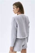 Жакет твидовый - фото 87071