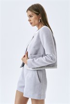 Шорты твидовые - фото 87079