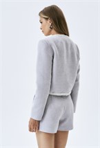 Шорты твидовые - фото 87088