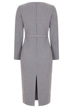 Платья-футляр с поясом - фото 87232