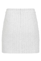 Юбка мини твидовая - фото 87244