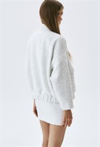 Юбка мини твидовая - фото 87249