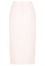 Юбка миди с разрезом - фото 87271