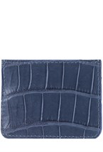 Картхолдер "Кроко" сиреневый - фото 87351