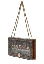 Клатч Брик "Вечерия" в кроко - фото 87391