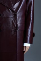 Плащ BURGUNDY - фото 87818