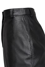 Юбка миди"Leather classic" - фото 87945