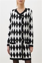 Кардиган-платье "Ромб" - фото 88740