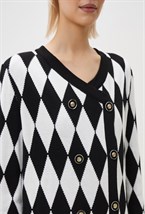 Кардиган-платье "Ромб" - фото 88743