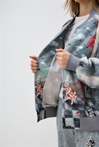 Бомбер с подкладом "rabbit" - фото 88778