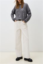 Джемпер "двухсторонний рваный" - фото 88817