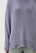 Джемпер "Паутинка рваная" - фото 88837