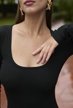 Платье Skims с длинным рукавом - фото 89068