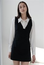 Платье мини А-силуэта - фото 89083