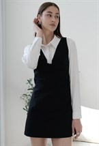 Платье мини А-силуэта - фото 89084