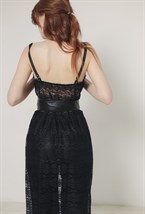 Платье комбинация "Кружево" в комплекте с ремнем - фото 89272