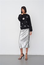 Юбка "Черное серебро" - фото 89369