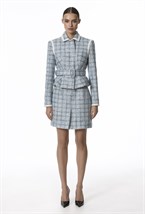 Юбка мини из твида - фото 89594