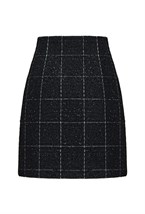 Юбка мини из твида - фото 89605