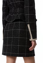 Юбка мини из твида - фото 89606