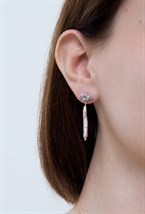 Серьги Переплетения - фото 89818