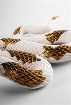 Фиугрка SNAKE, WHITE - COPPER - фото 90816
