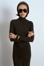 Платье-бадлон из вискозы - фото 91313