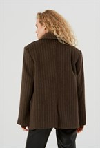 Пальто удлиненное с воротником - фото 91580